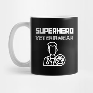 Superhero Veterinarian Mug